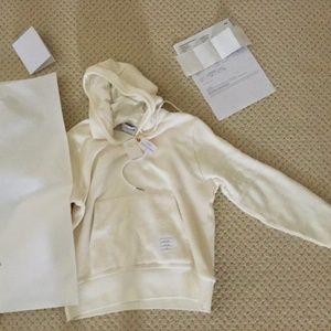 Thom Browne Honeycomb Pique 4-Bar Hoodie - $900 Re